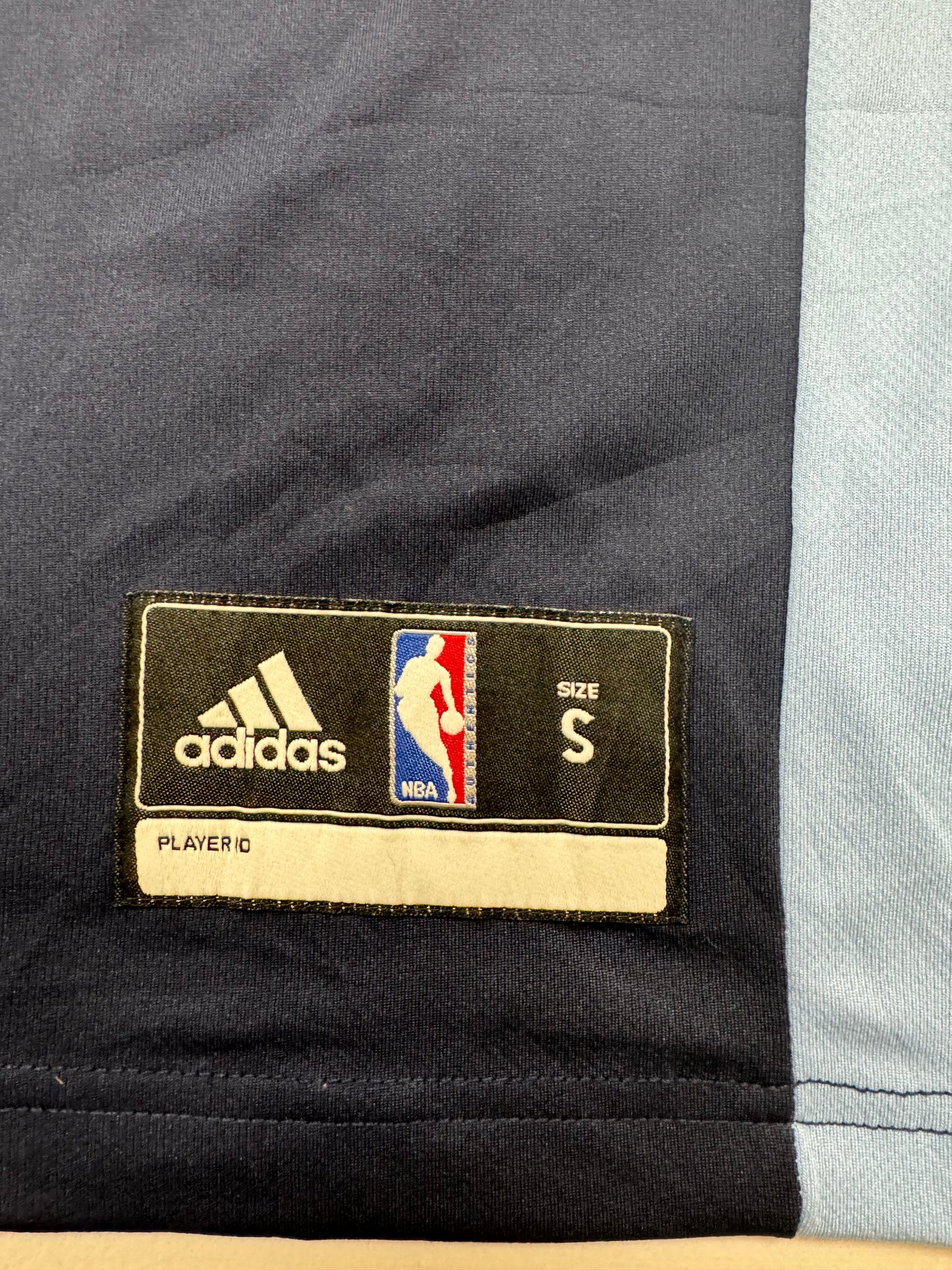 Vintage Memphis Grizzlies NBA Marc Gasol Navy Basketball Jersey(Small)