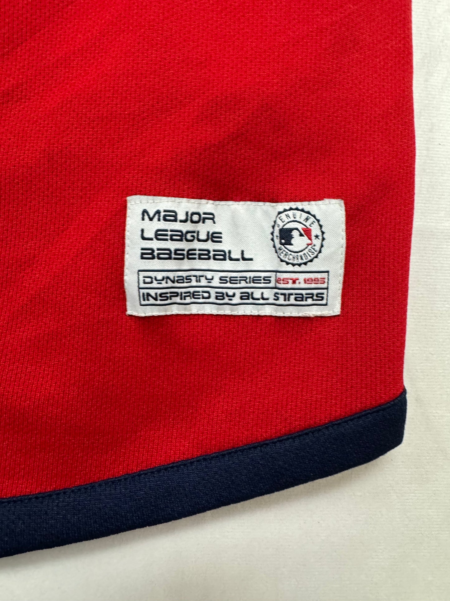 Vintage Anaheim Los Angeles Angels MLB Team Red Baseball Jersey(Large)