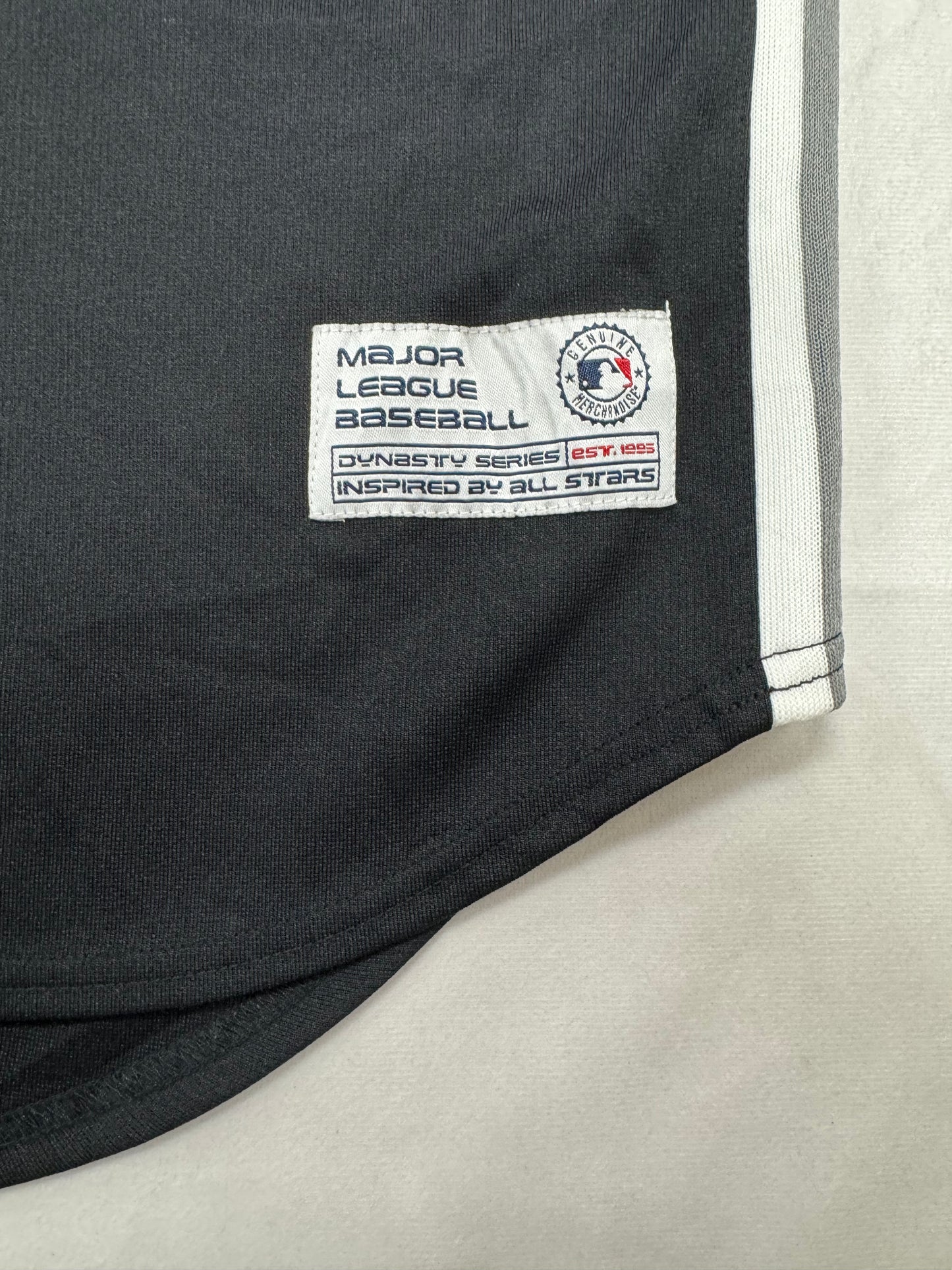 Vintage Chicago White Sox MLB Team Black Baseball Jersey(Women's Medium)