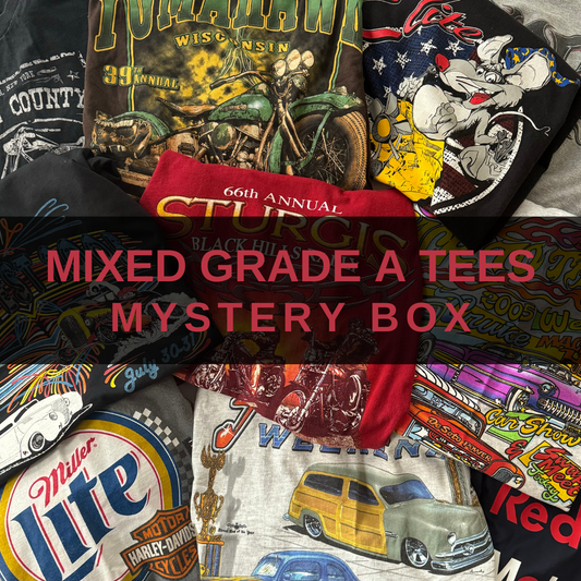 GRADE A Mixed Brand Tees Mystery Packs/Bundles