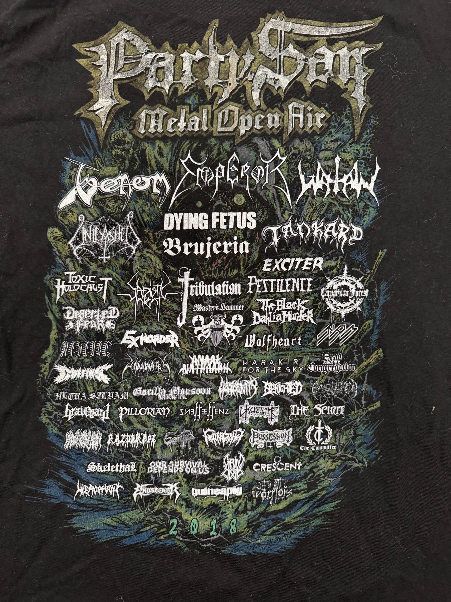 Vintage Party Son Metal Open Air Rock Band Festival Tee(XL)