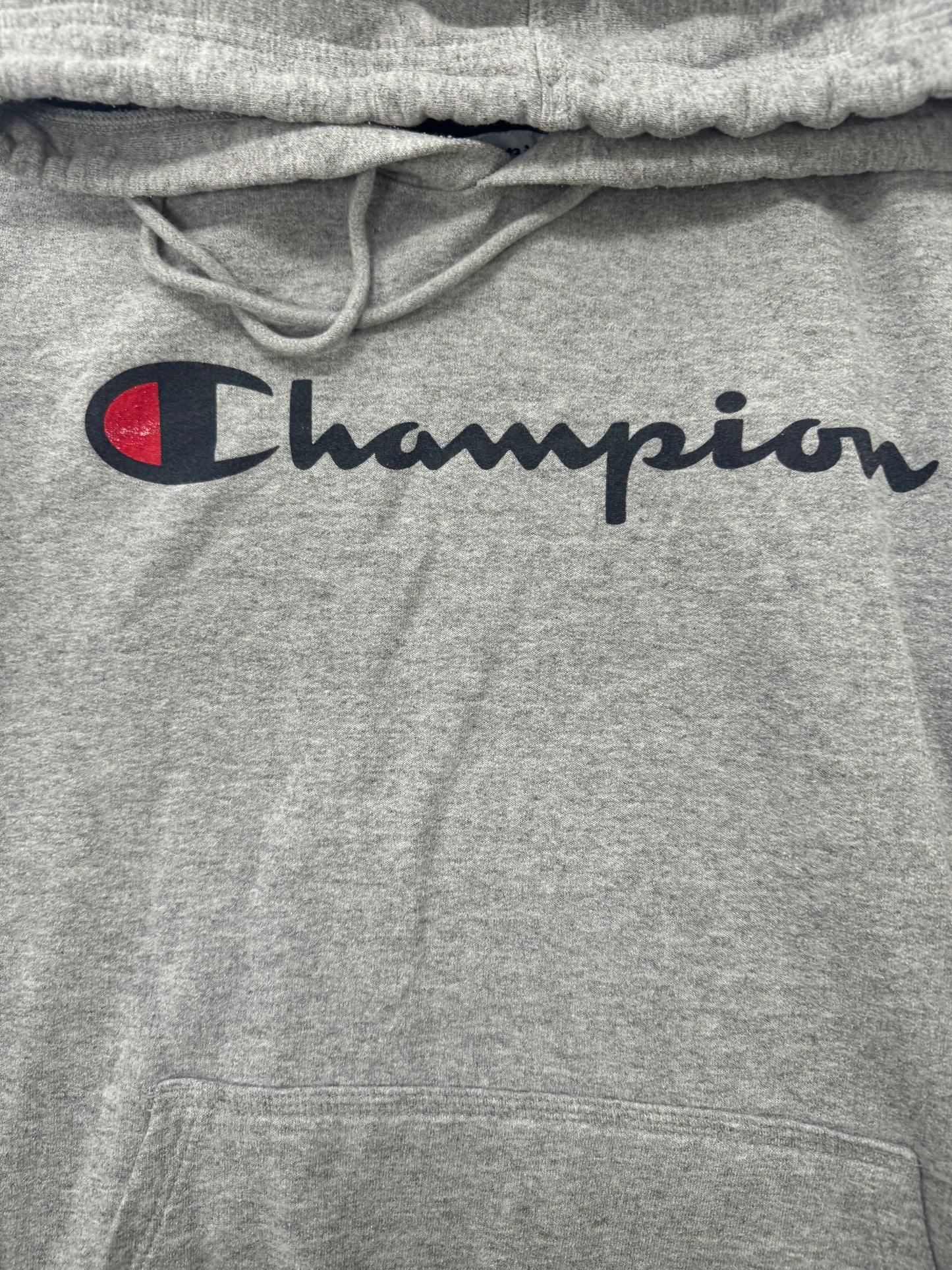 Vintage Champion Athletic Hooded Sweatshirt(Small)