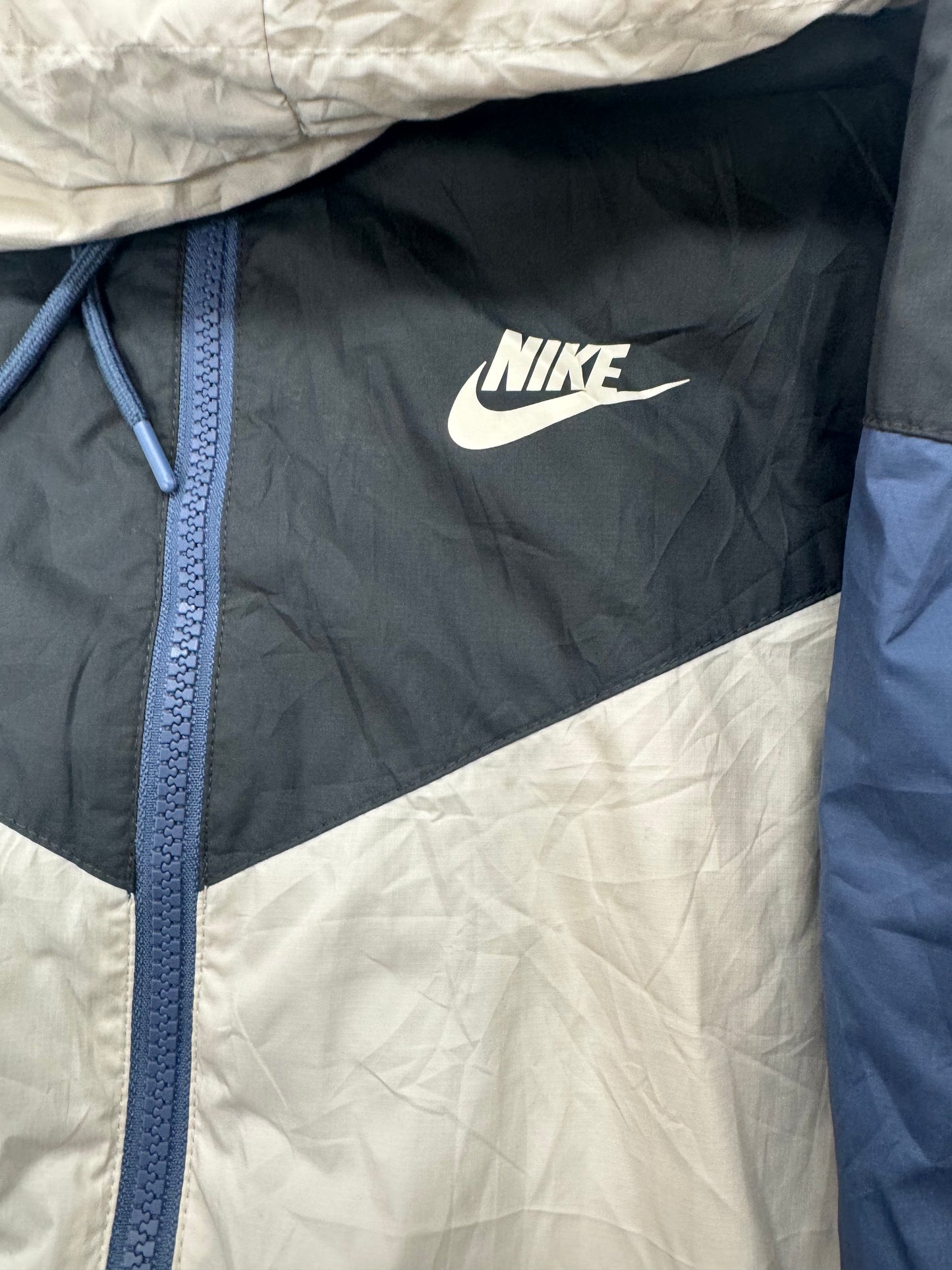 Vintage Nike Sportswear Tech Windbreaker/Track Zip Up Jacket(Small)