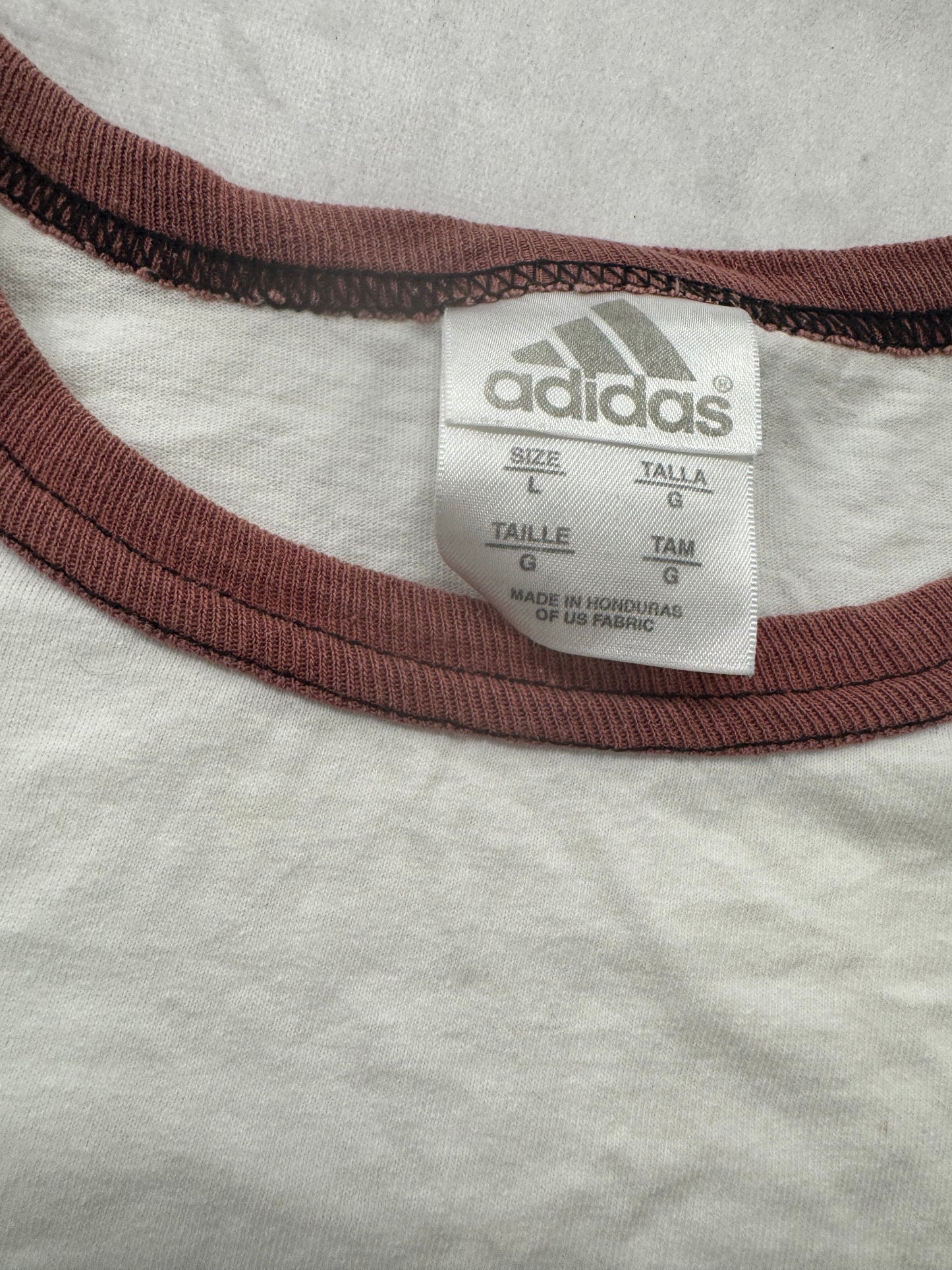 Vintage Adidas Sportswear Logo Tee Shirt(Large)