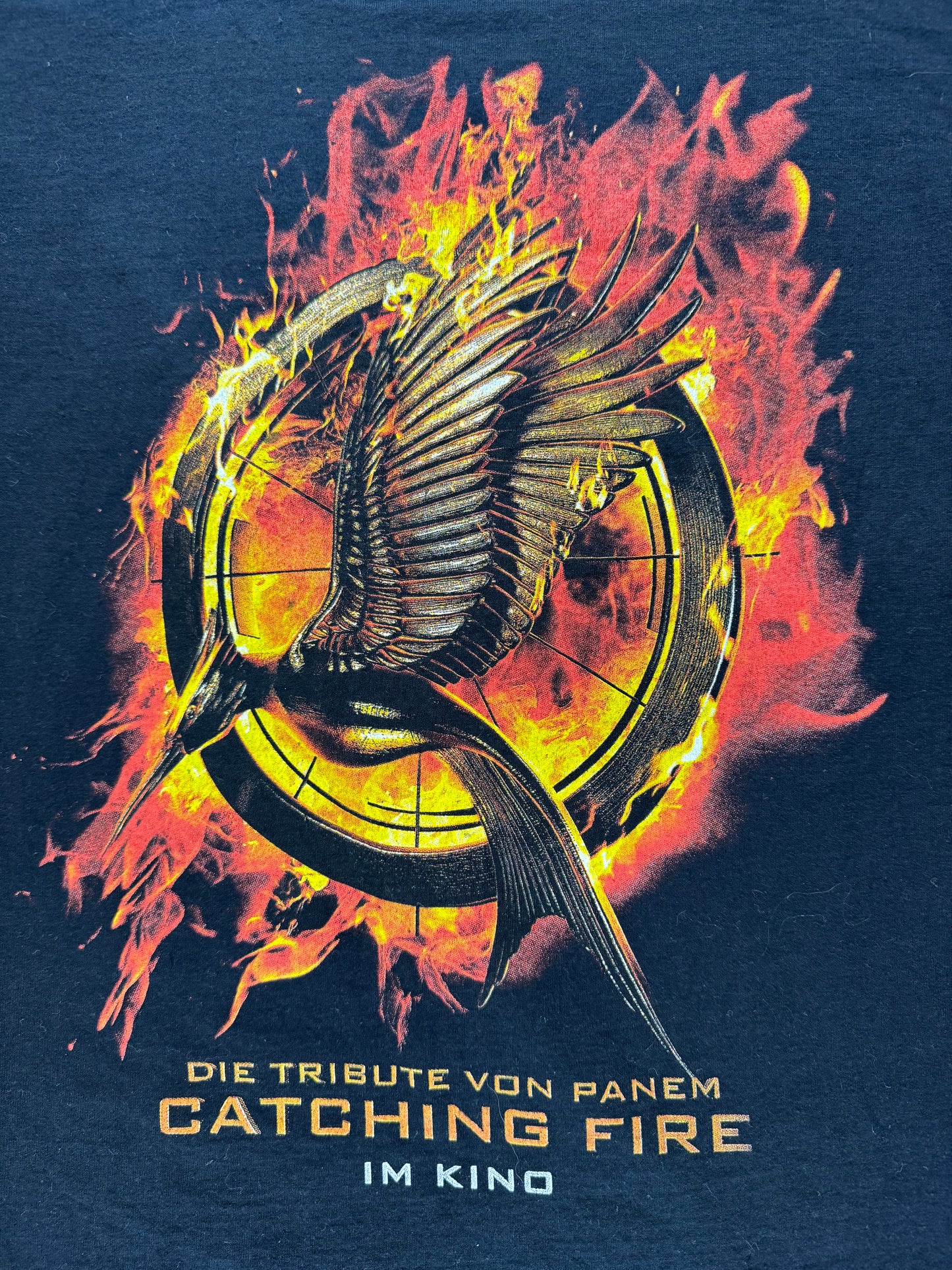 Vintage Hunger Games: Catching Fire Movie Tee(Small)