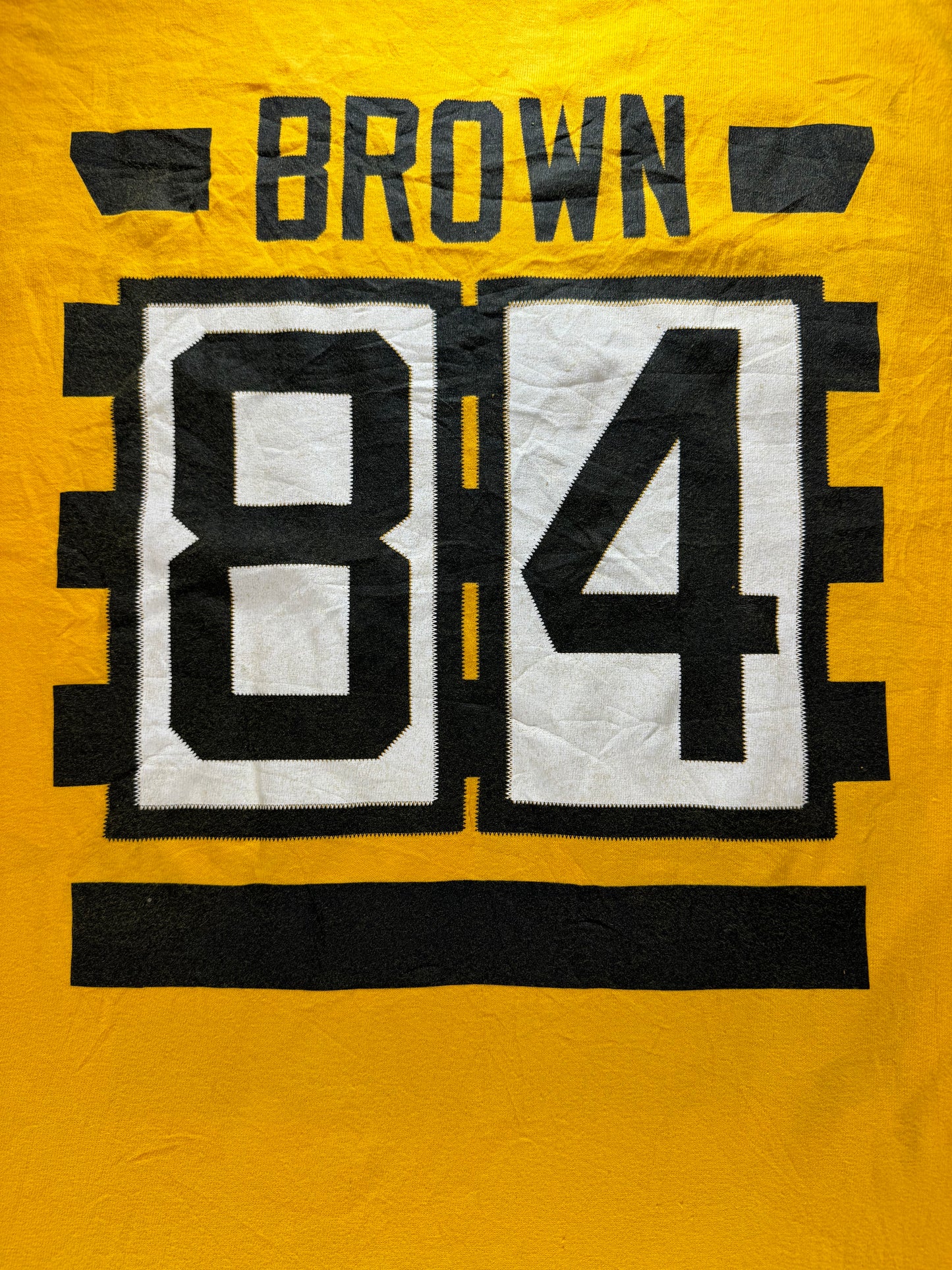 Vintage Pittsburg Steelers Antonio Brown NFL Football Jersey Tee(XL)