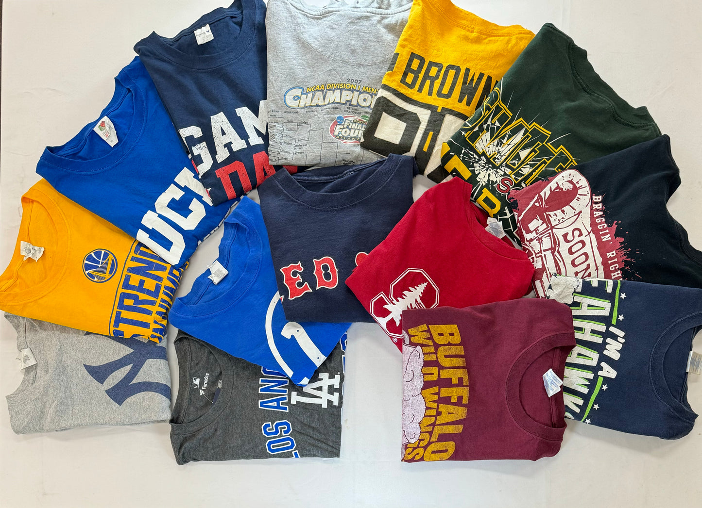 GRADE A Pro/College Sports Tees Mystery Packs/Bundles