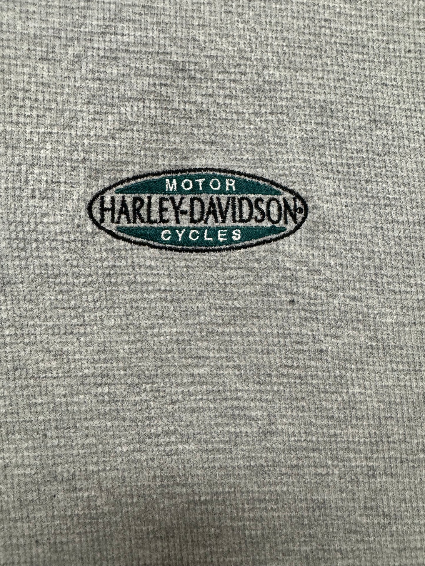 Vintage Harley Davidson Cycles Biker Polo Shirt(XXL)