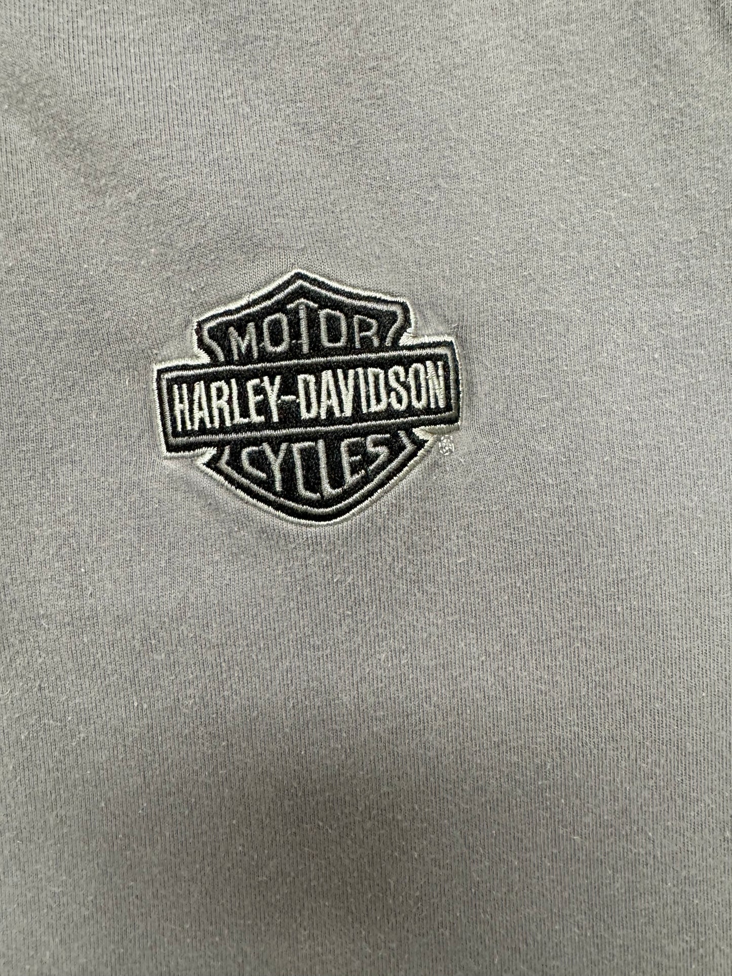 Vintage Harley Davidson Cycles Biker Polo Shirt(Large)