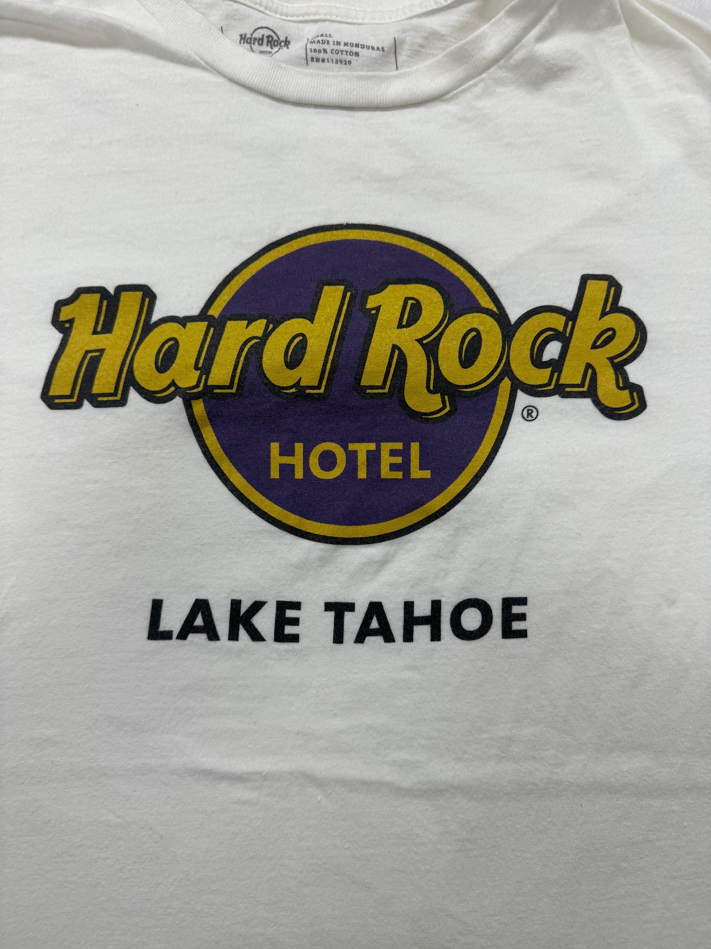 Vintage Hard Rock Cafe Logo Lake Tahoe Vacation Tee(Small)