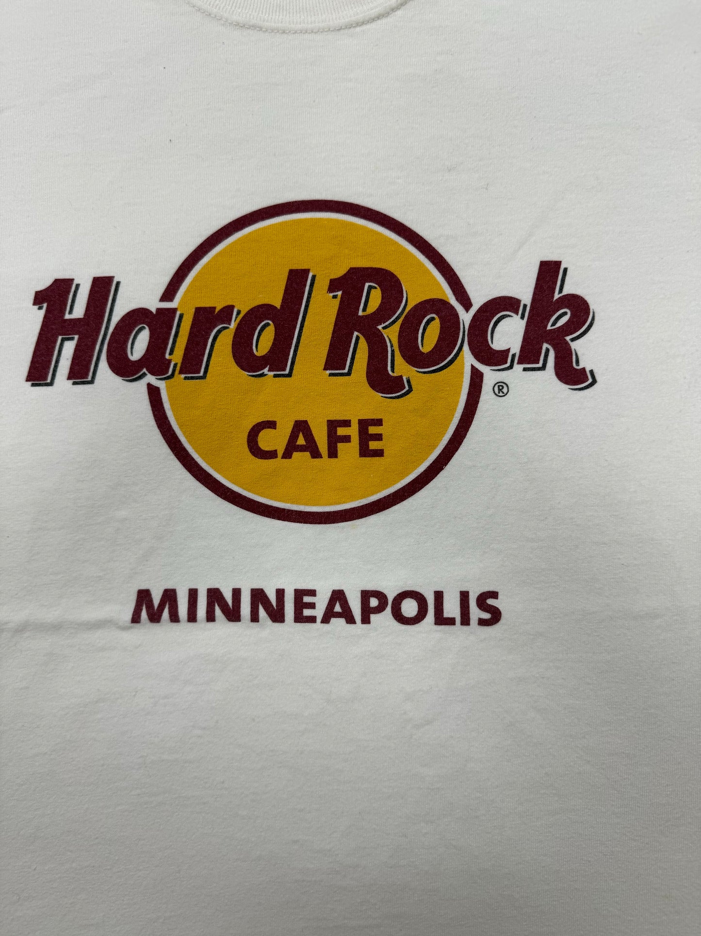 Vintage Hard Rock Cafe Logo Minneapolis Vacation Tee(Small)