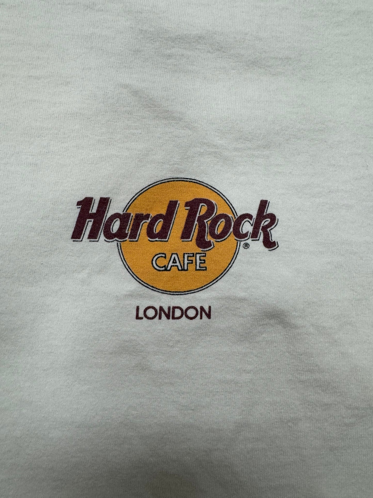 Vintage Hard Rock Cafe Logo London United Kingdom Vacation Tee(XL)