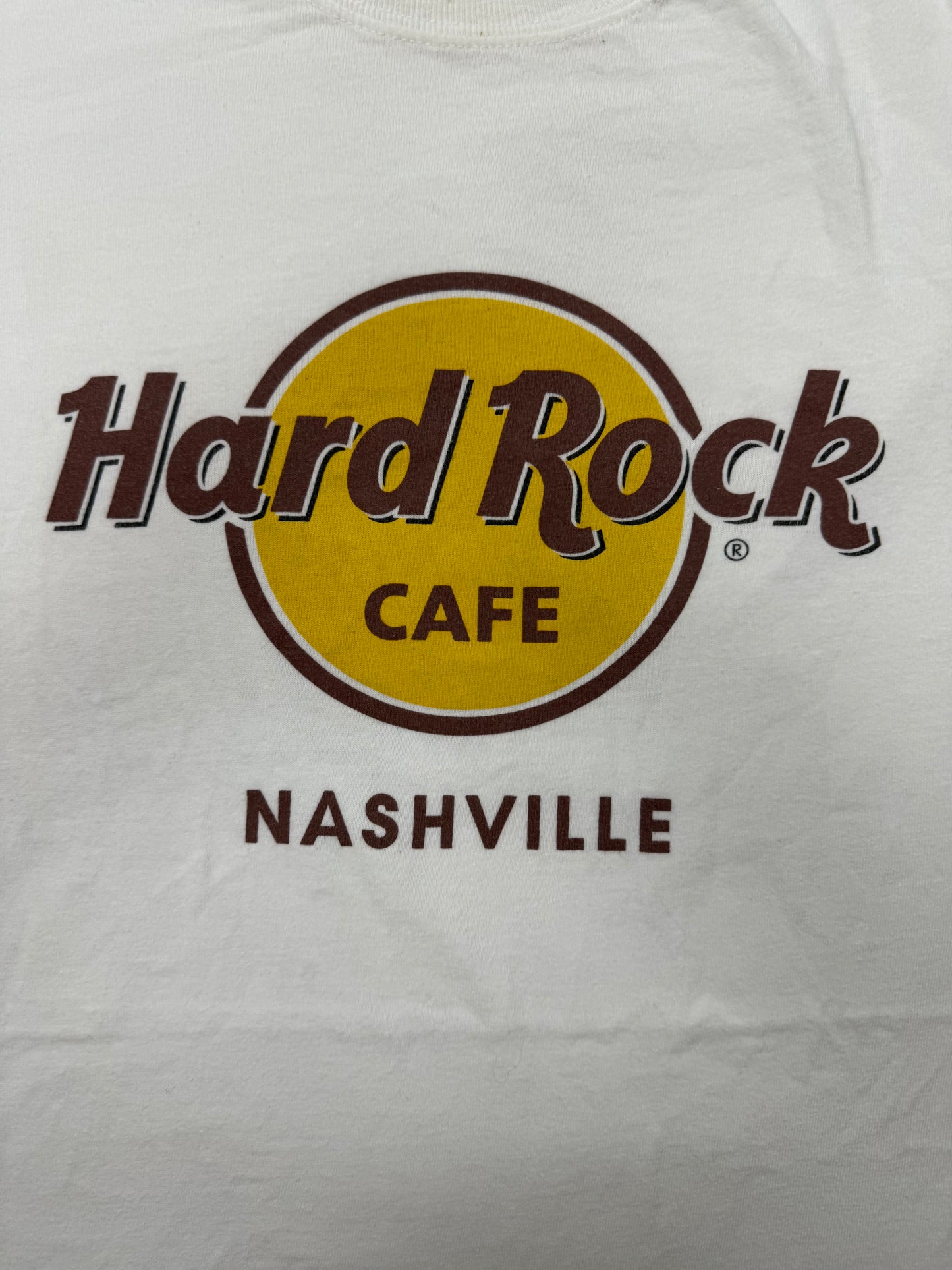 Vintage Hard Rock Cafe Logo Nashville Vacation Tee(Large)