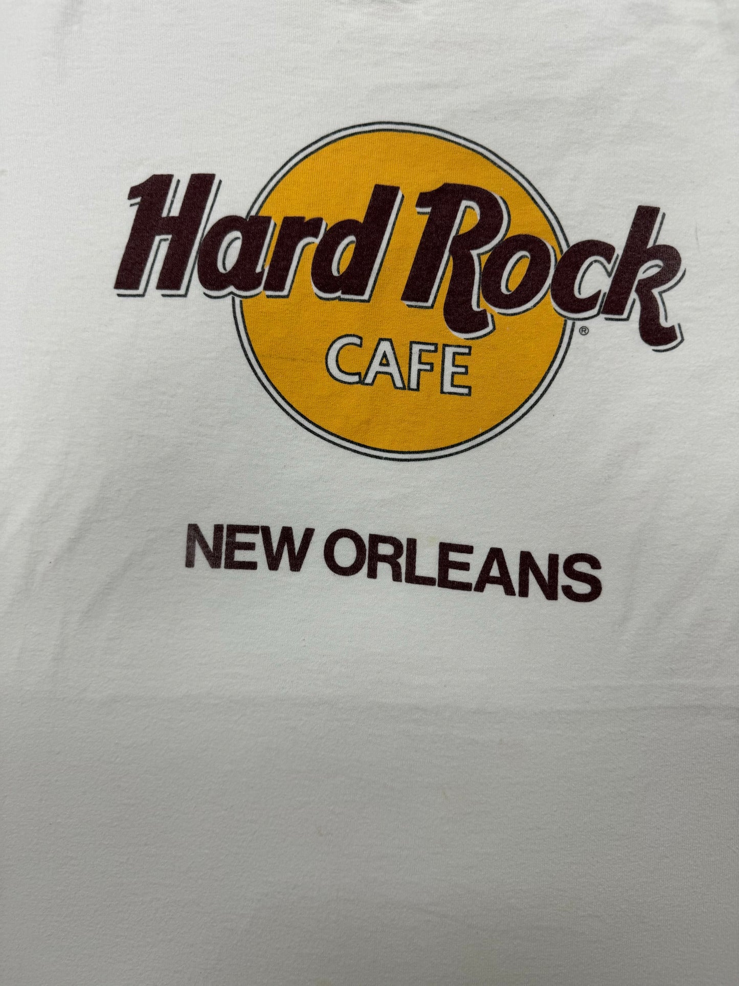 Vintage Hard Rock Cafe Logo New Orleans Vacation Tee(Large)