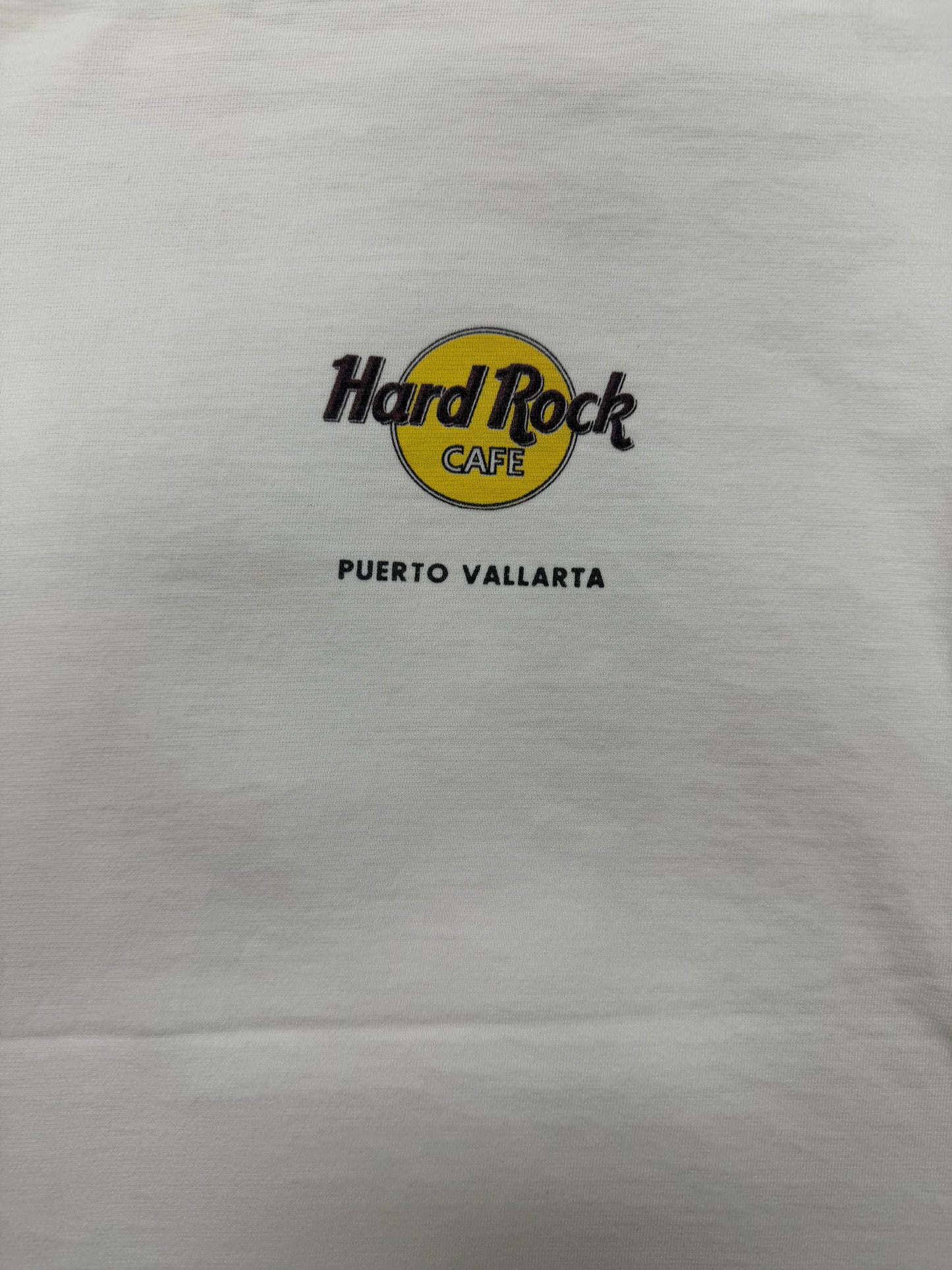 Vintage Hard Rock Cafe Logo Puerto Vallarta Mexico Vacation Tee(XL)