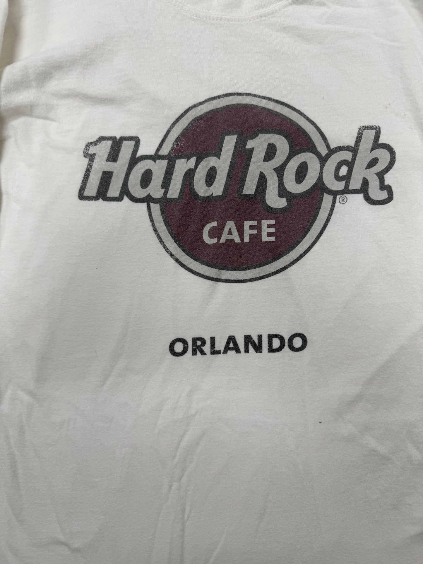 Vintage Hard Rock Cafe Orlando Florida Long Sleeve Tee(Medium)