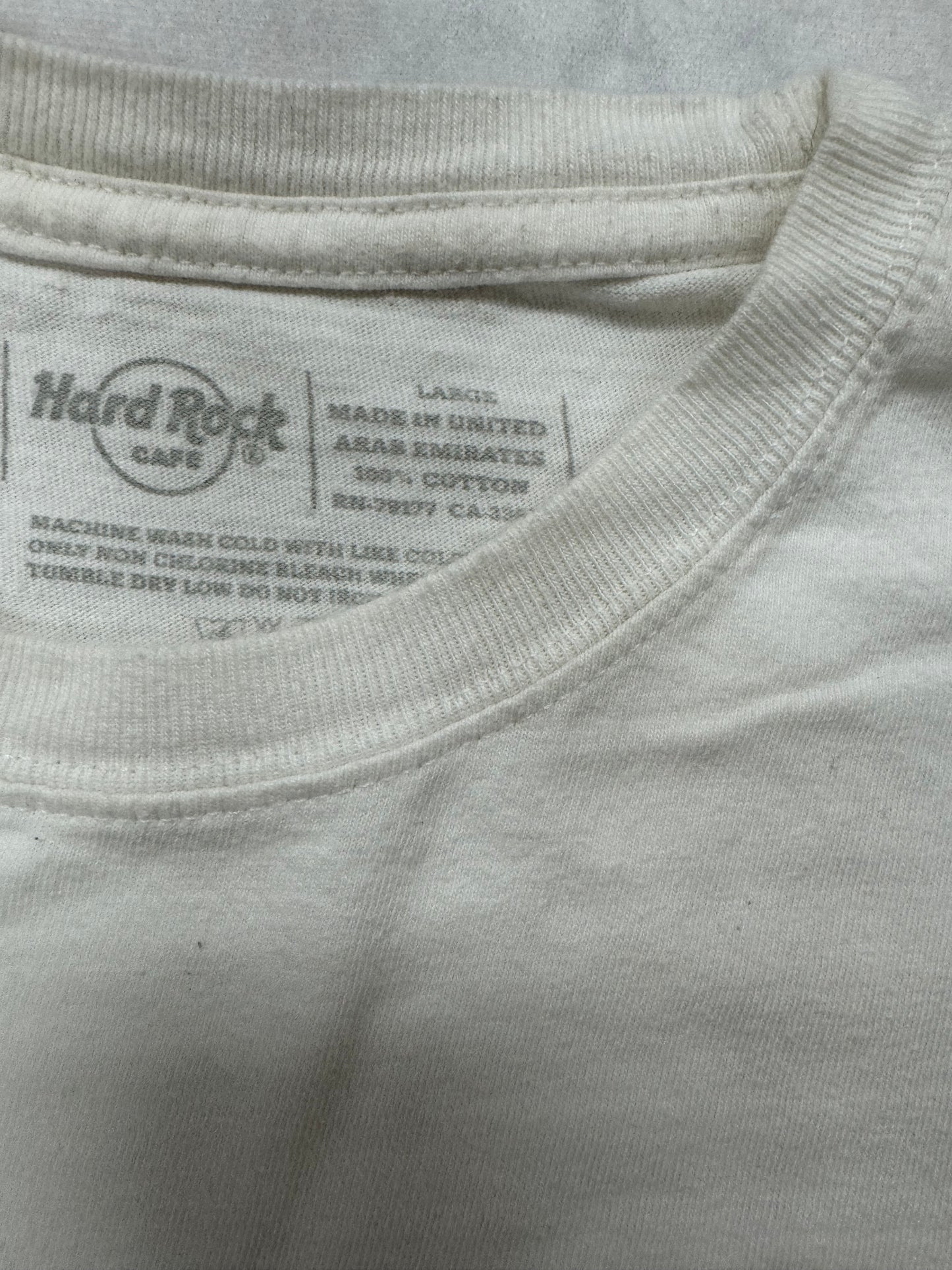 Vintage Hard Rock Cafe Logo Florence Italy Vacation Tee(Large)