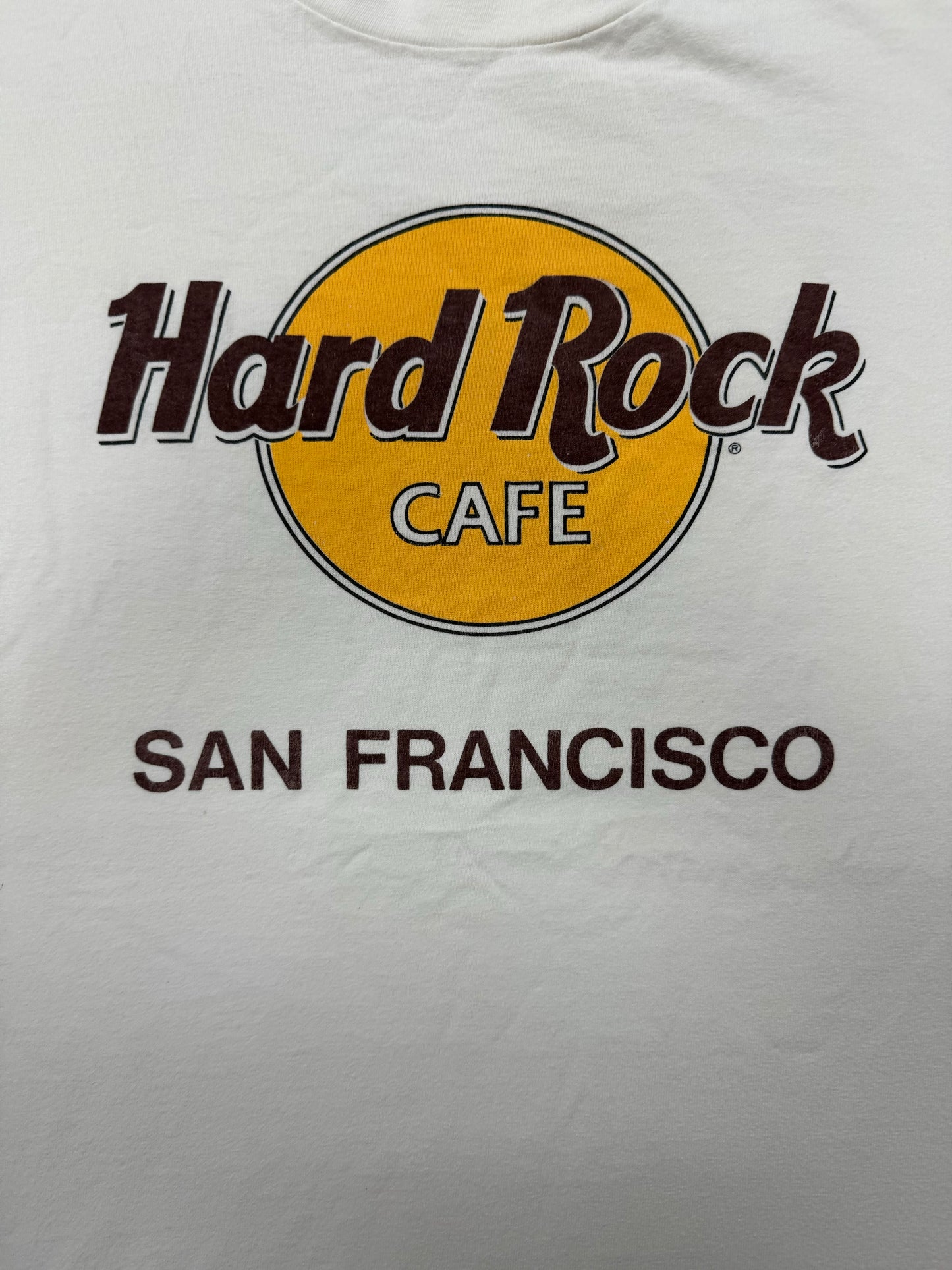 Vintage Hard Rock Cafe Logo San Francisco California Vacation Tee(Large)