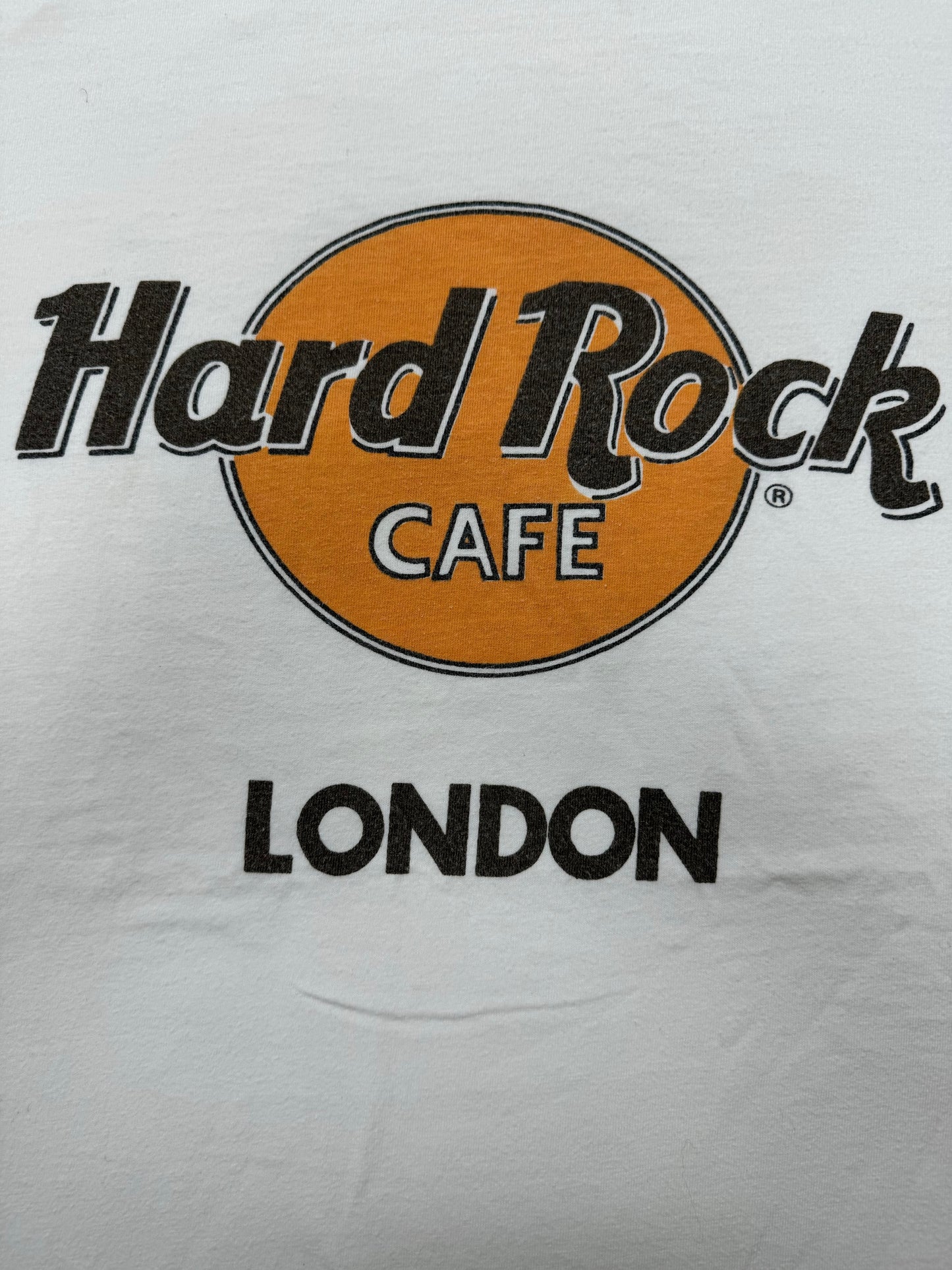 Vintage Hard Rock Cafe Logo London United Kingdom Vacation Tee(Large)