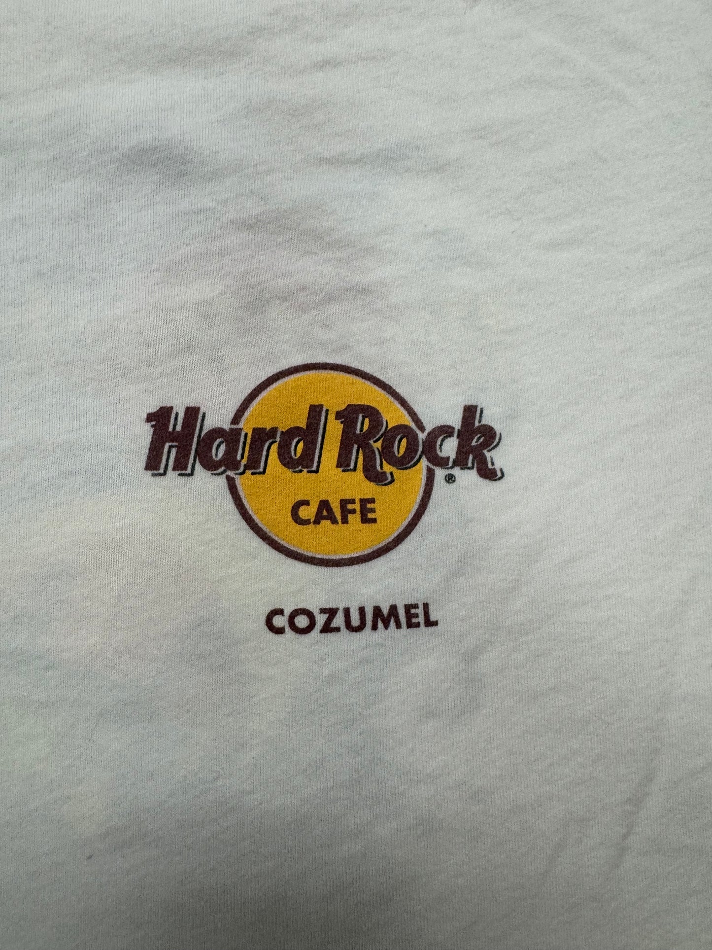 Vintage Hard Rock Cafe Logo Cozumel Mexico Vacation Tee(Large)