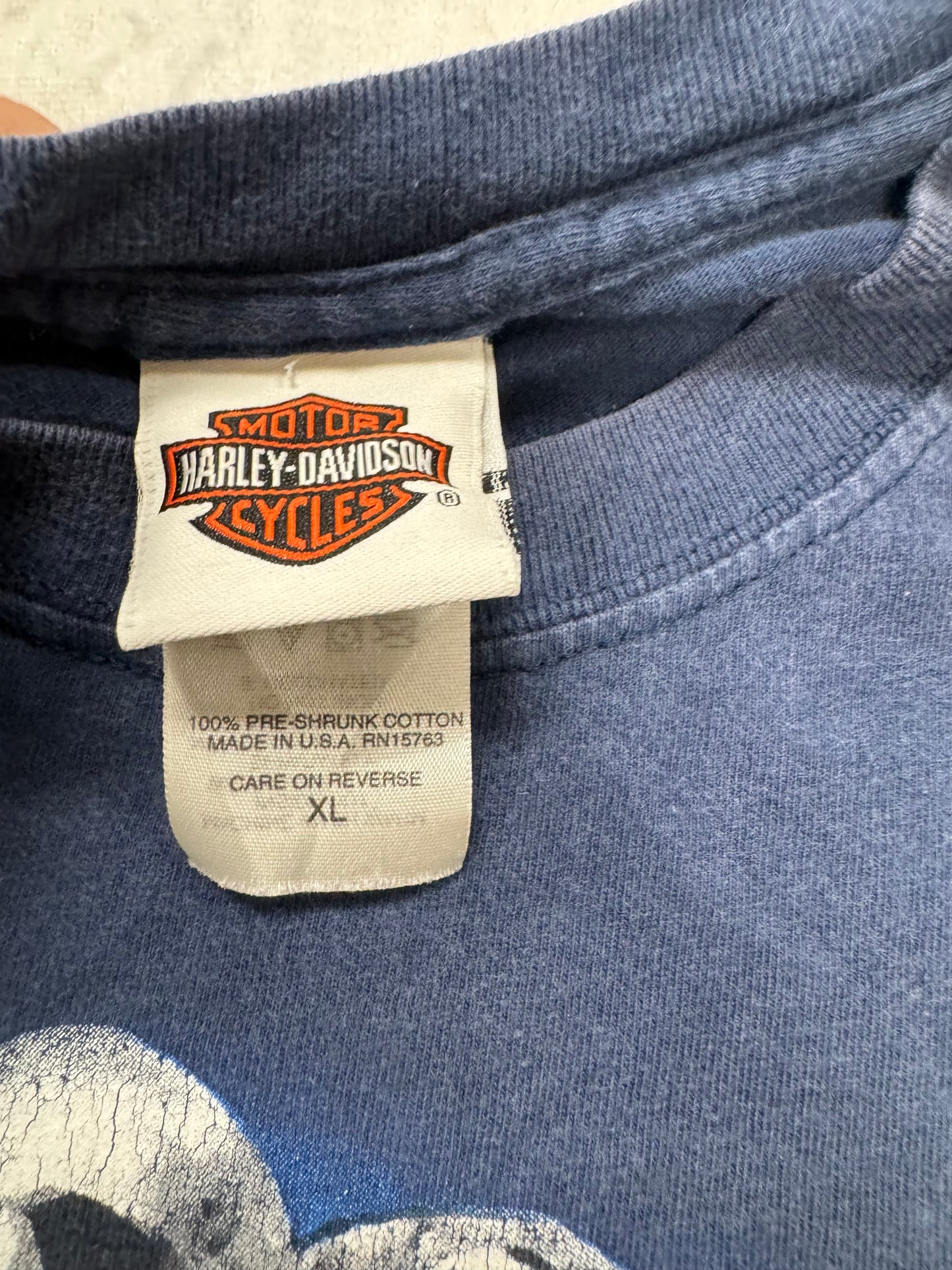 Vintage Sturgis X Harley Davidson Biker Logo Tee(XL)