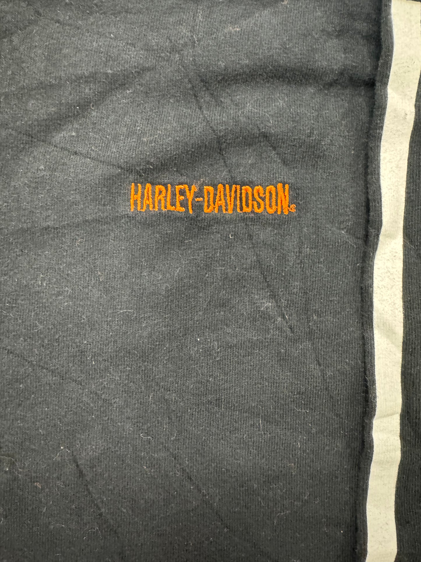 Vintage Harley Davidson Biker Logo Crewneck Sweatshirt(XL)