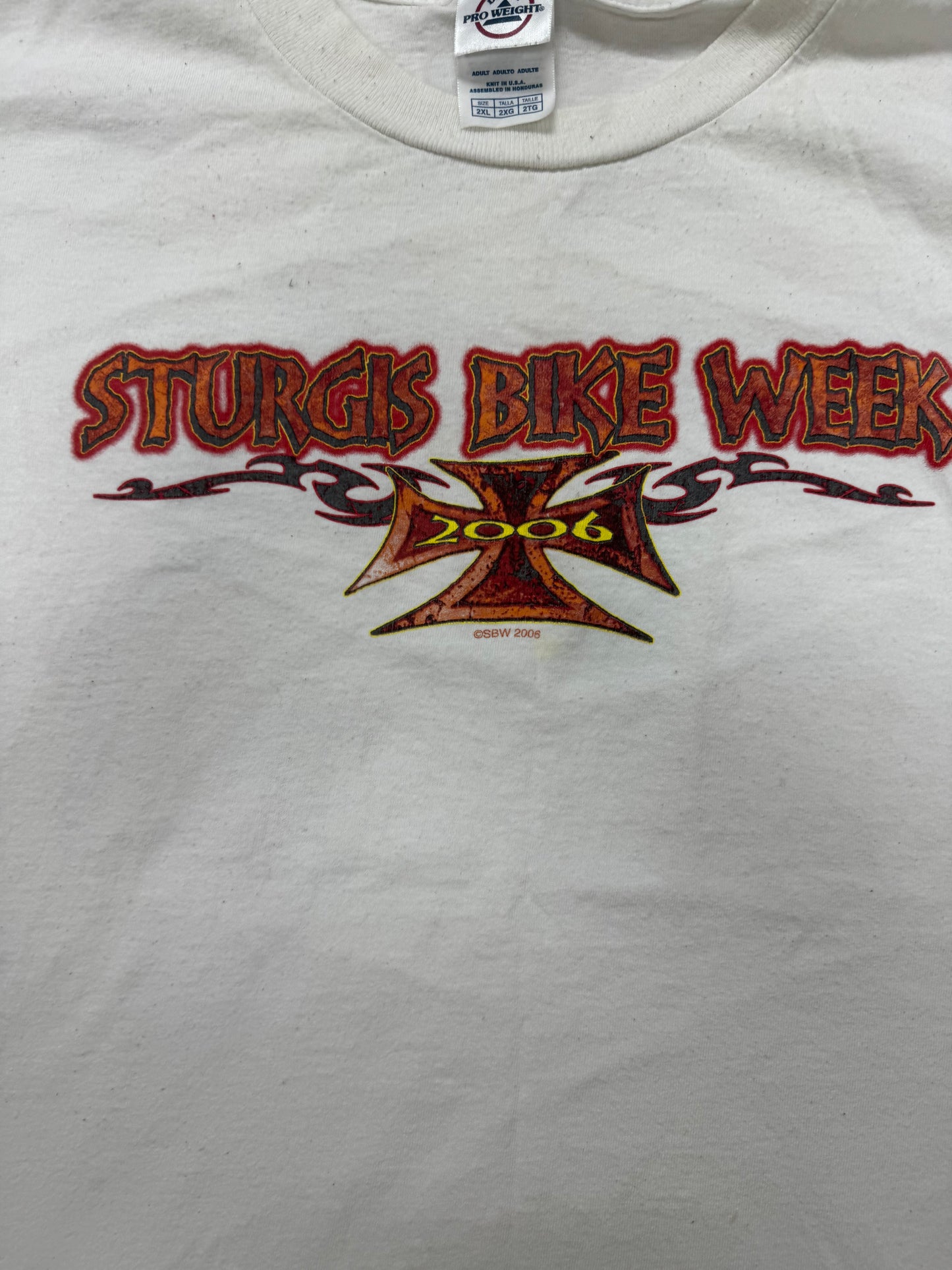 Vintage Sturgis Bike Week 2006 Biker Logo Vacation Tee(XXL)