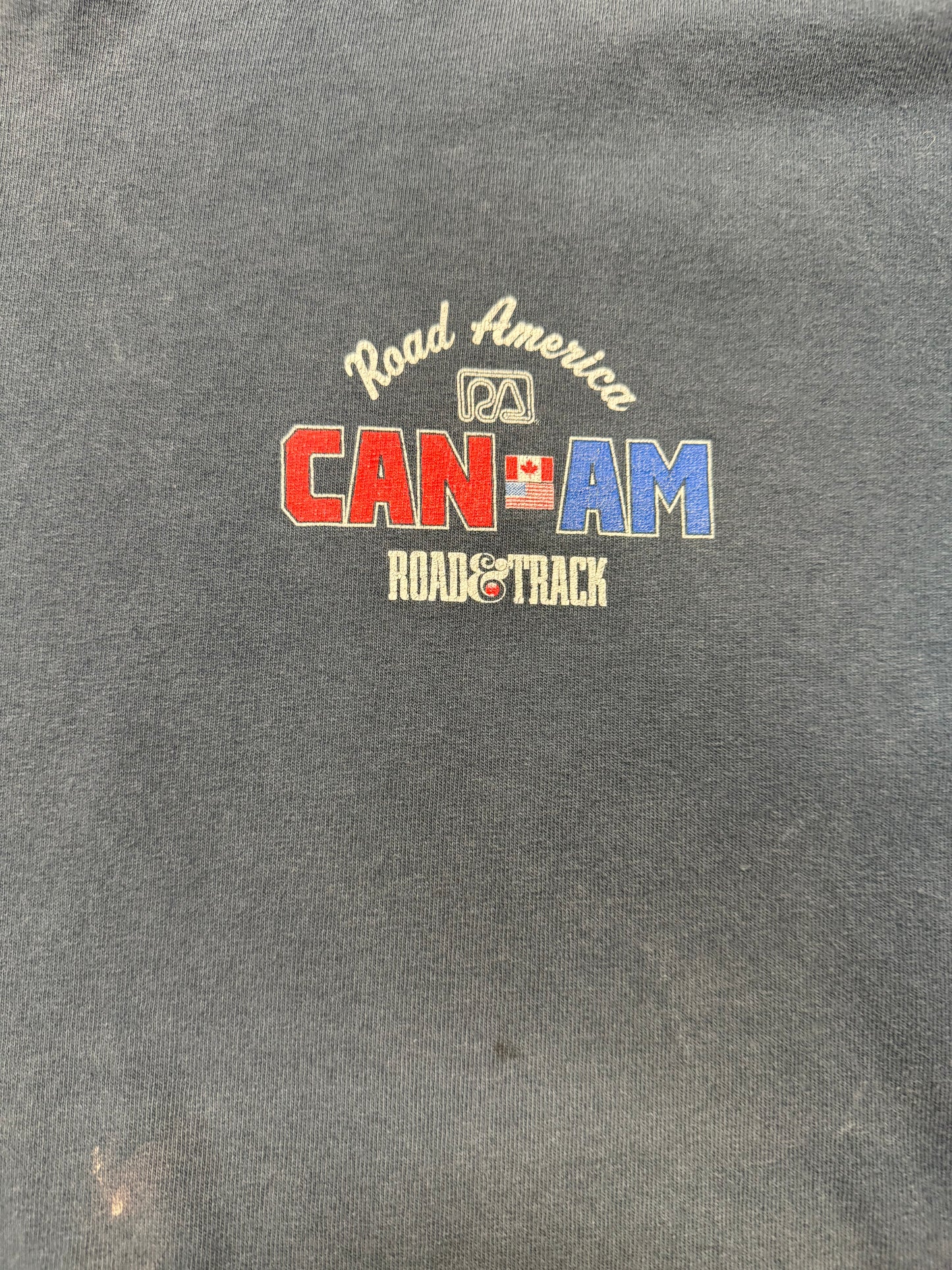 Vintage Can Am Racing Auto Car Logo Tee(XXL)