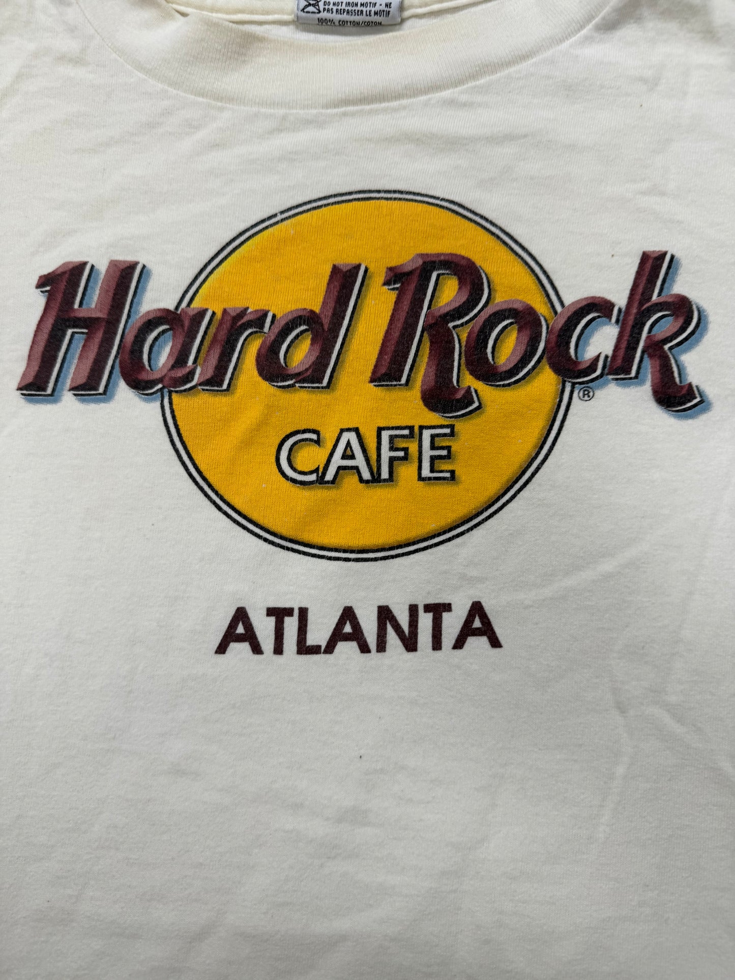 Vintage Hard Rock Cafe Logo Atlanta Vacation Tee(XL)