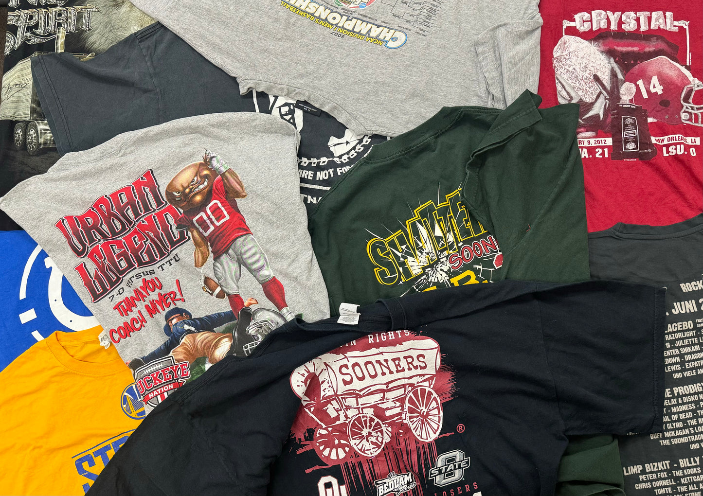 GRADE A Pro/College Sports Tees Mystery Packs/Bundles