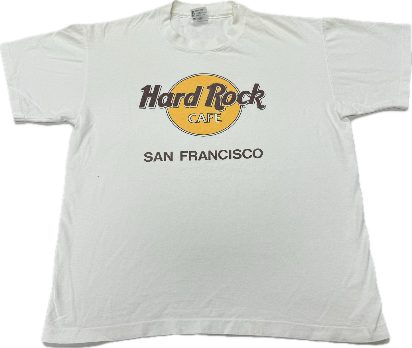 Vintage Hard Rock Cafe Logo San Francisco California Vacation Tee(Large)