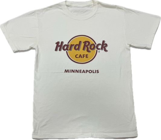 Vintage Hard Rock Cafe Logo Minneapolis Vacation Tee(Small)