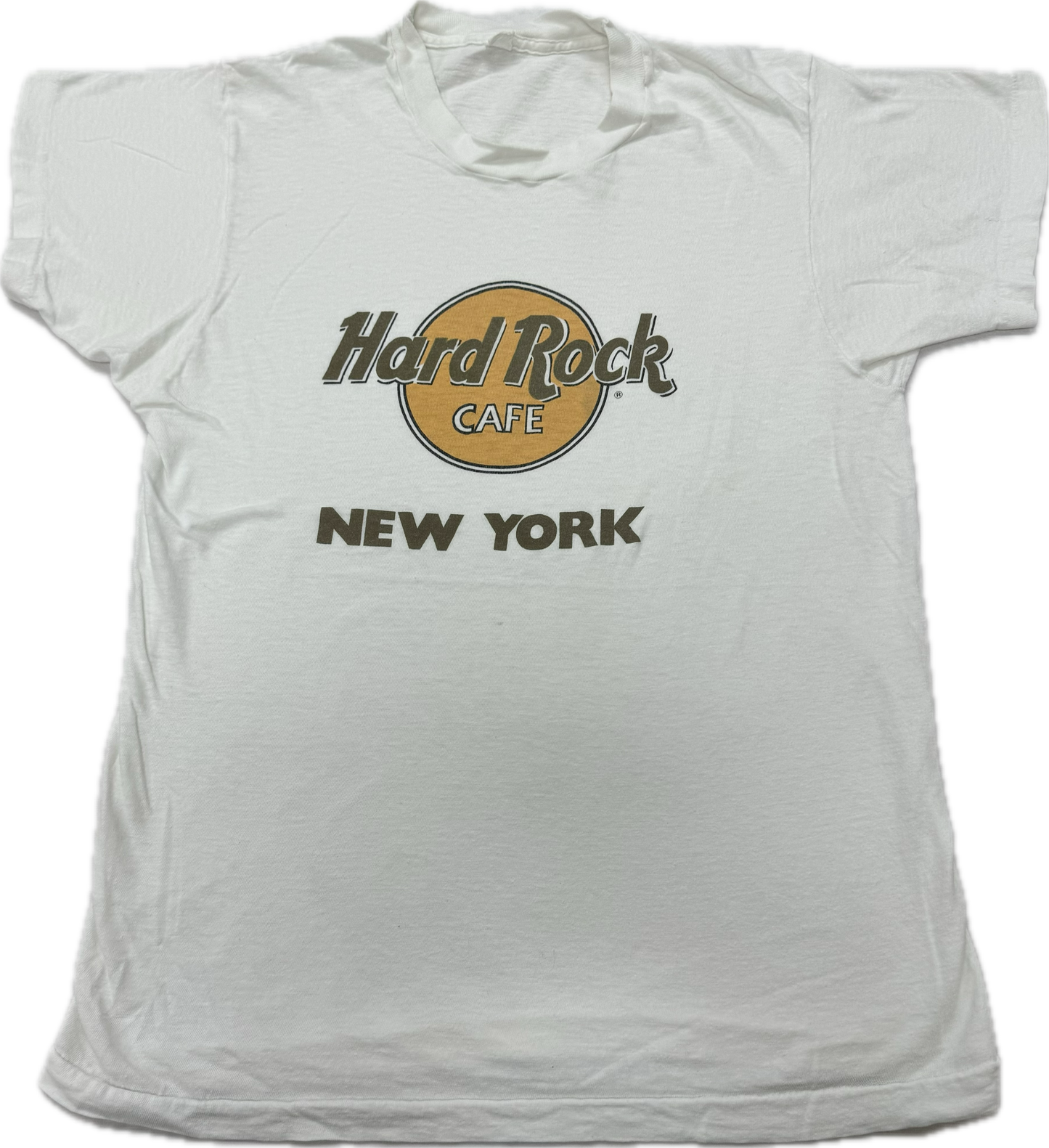 Vintage Hard Rock Cafe Logo New York Vacation Tee(Small)