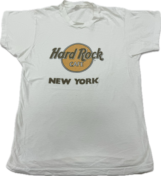 Vintage Hard Rock Cafe Logo New York Vacation Tee(Small)