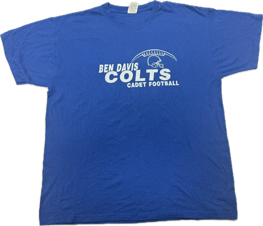 Vintage Ben Davis NFL Colts Logo Football Tee(XL)