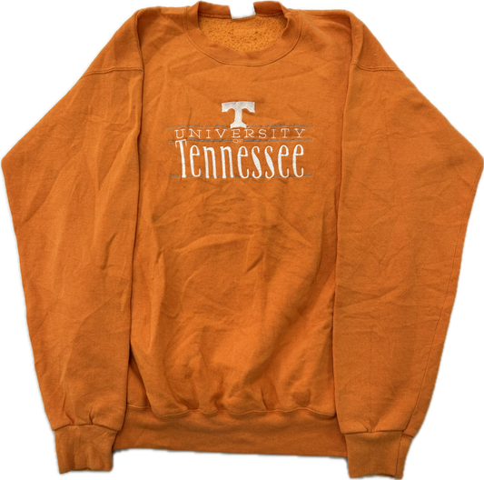 Vintage University of Tennesse NCAA College Crewneck Sweatshirt(Large)