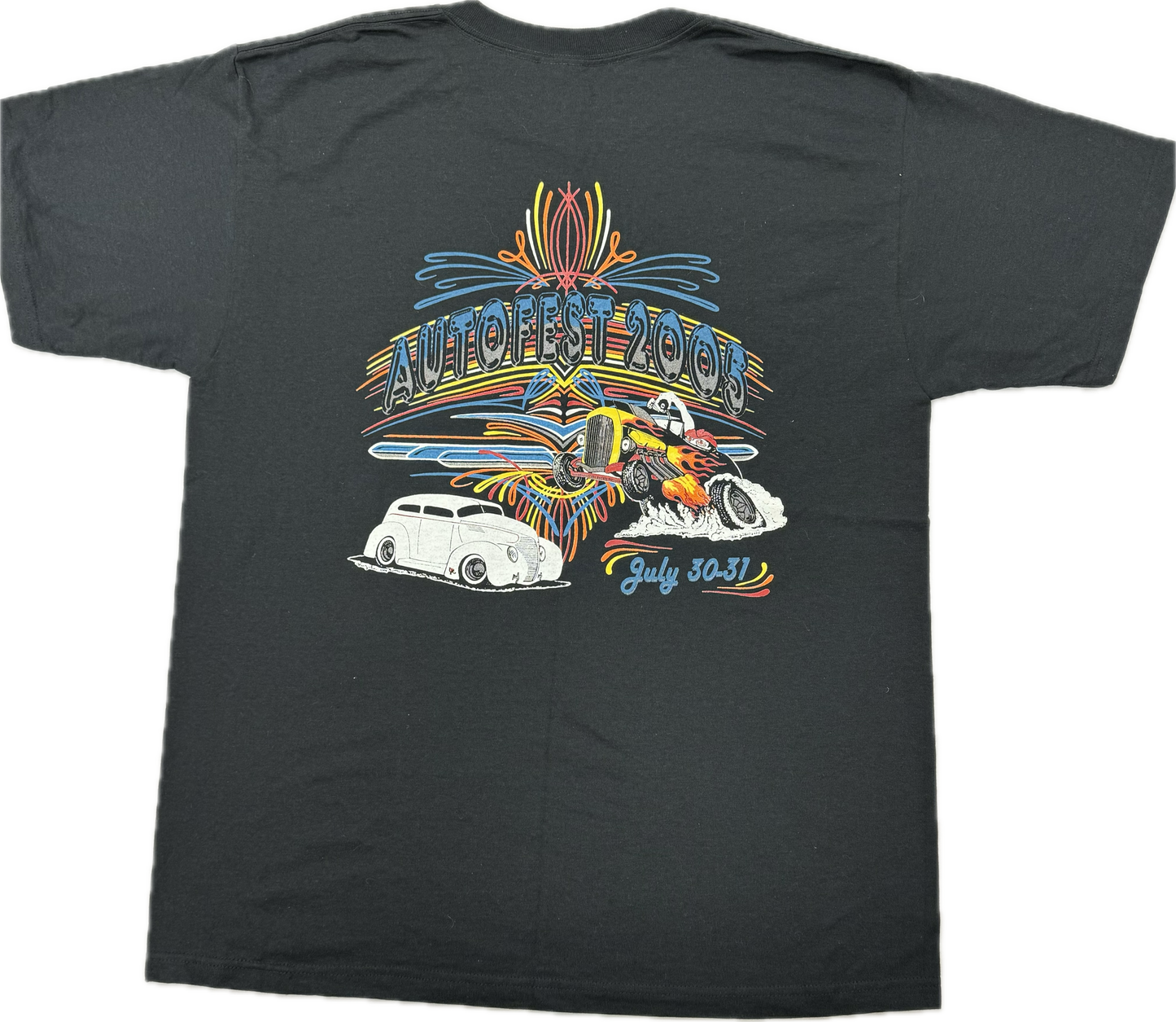 Vintage 2005 Autofest Classic Auto Car Show Tee(Large)