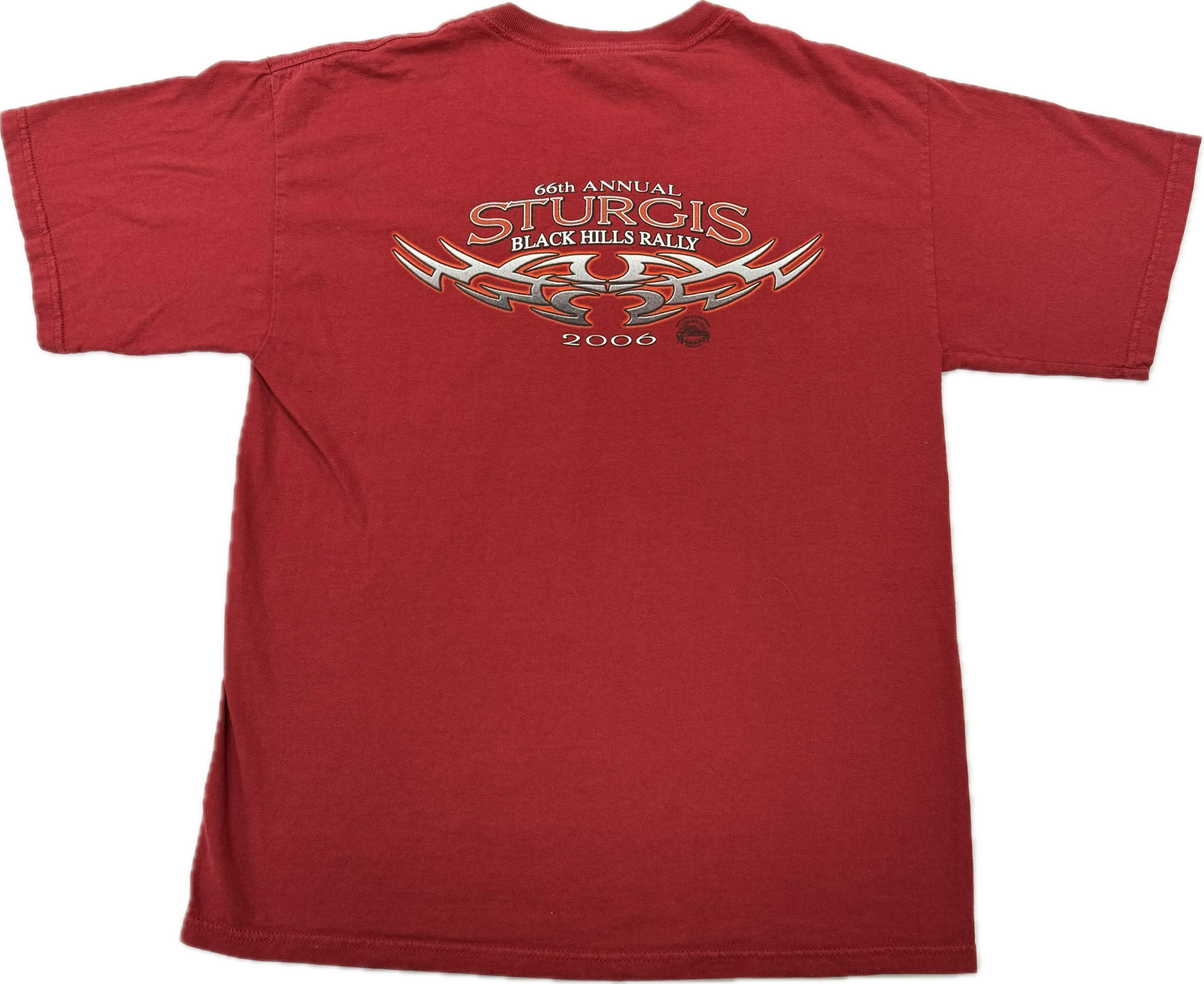 Vintage Sturgis 2006 Black Hills Rally Biker Tee(Large)