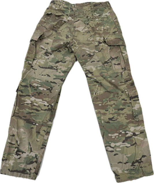 Vintage Camo Cargo Pants Adjustable Relaxed Fit(Medium)