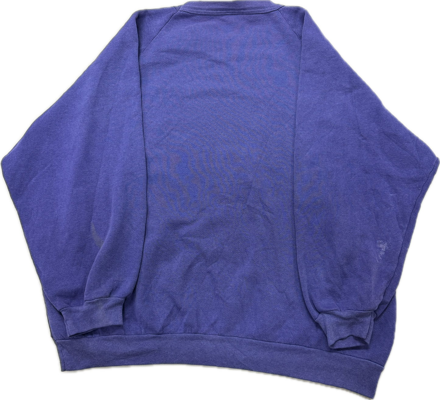 Vintage Blank Purple Crewneck Sweatshirt(XL)