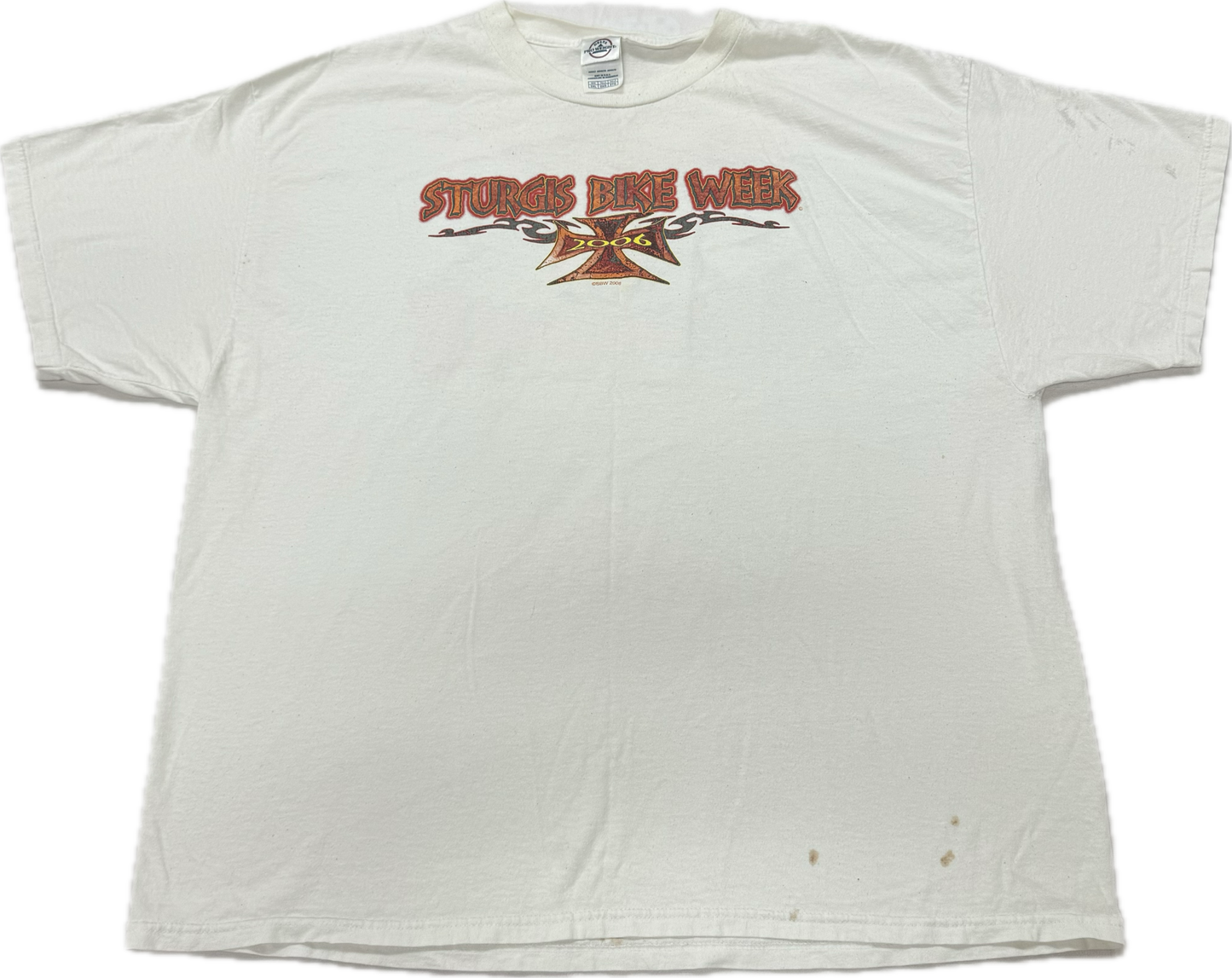 Vintage Sturgis Bike Week 2006 Biker Logo Vacation Tee(XXL)