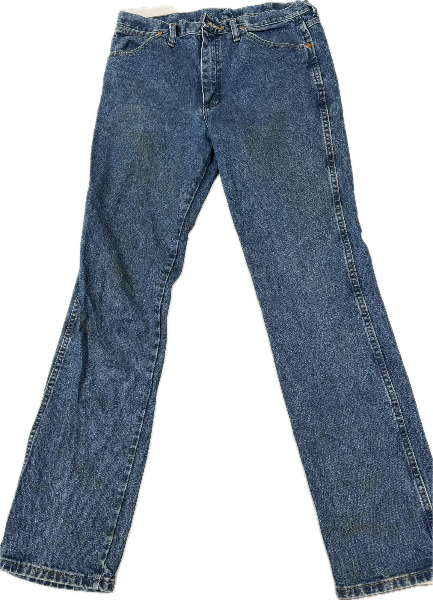 Vintage Wrangler Workwear Dark Wash Denim Pants Jeans(33 x 36)