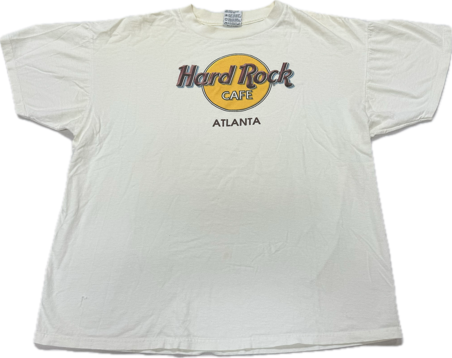 Vintage Hard Rock Cafe Logo Atlanta Vacation Tee(XL)