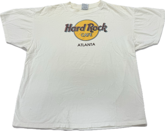 Vintage Hard Rock Cafe Logo Atlanta Vacation Tee(XL)