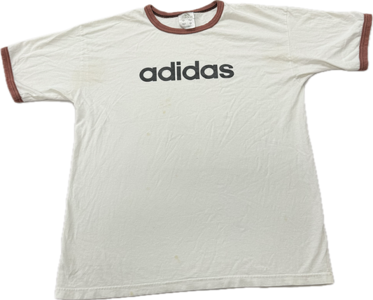 Vintage Adidas Sportswear Logo Tee Shirt(Large)