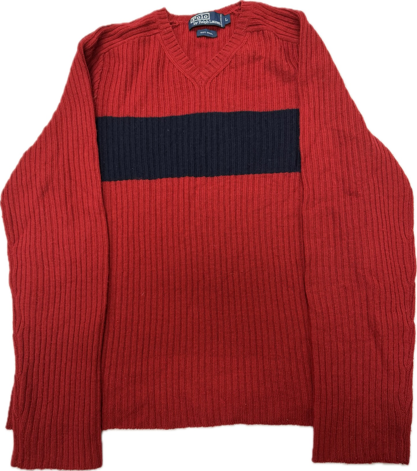 Vintage Polo by Ralph Lauren Knit Crewneck Sweatshirt(Large)