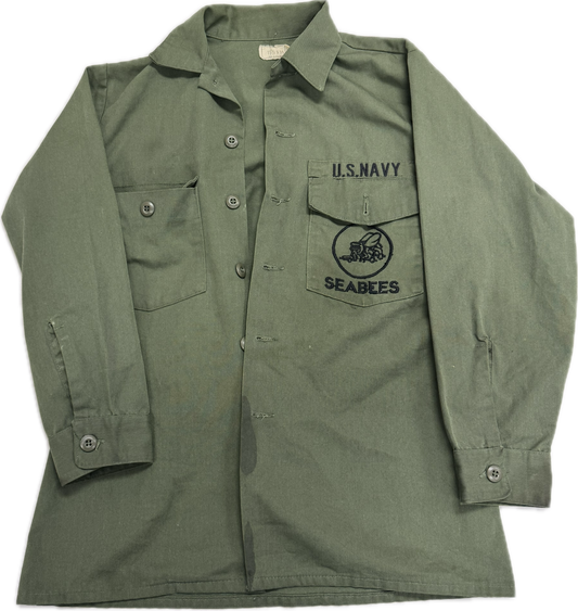 Vintage United States Navy Sergeant Shirt/Jacket(15.5 x 31)