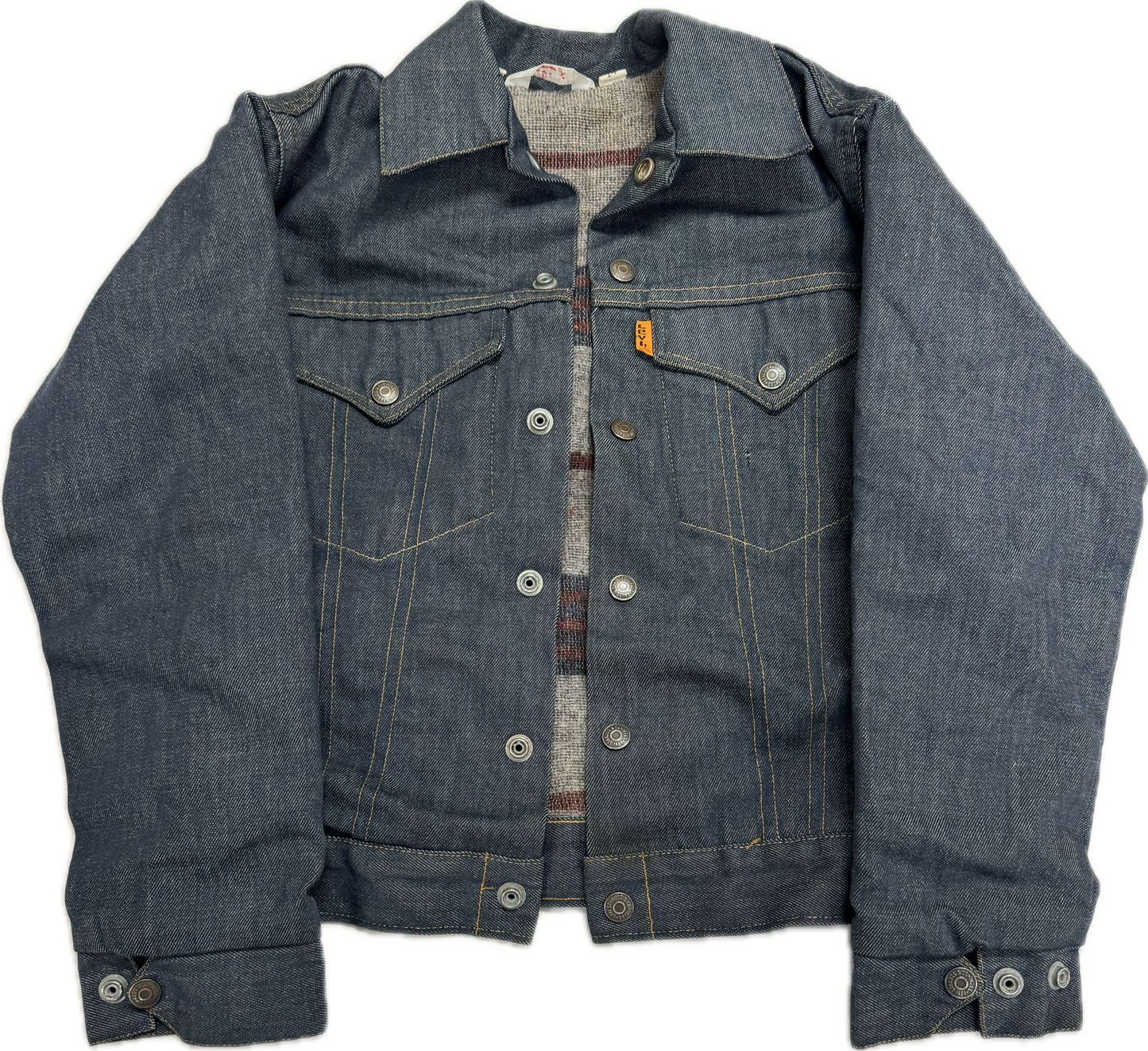 Vintage Levi's Dark Wash Denim Jean Jacket(Youth Large/Women's Small)