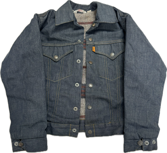 Vintage Levi's Dark Wash Denim Jean Jacket(Youth Large/Women's Small)