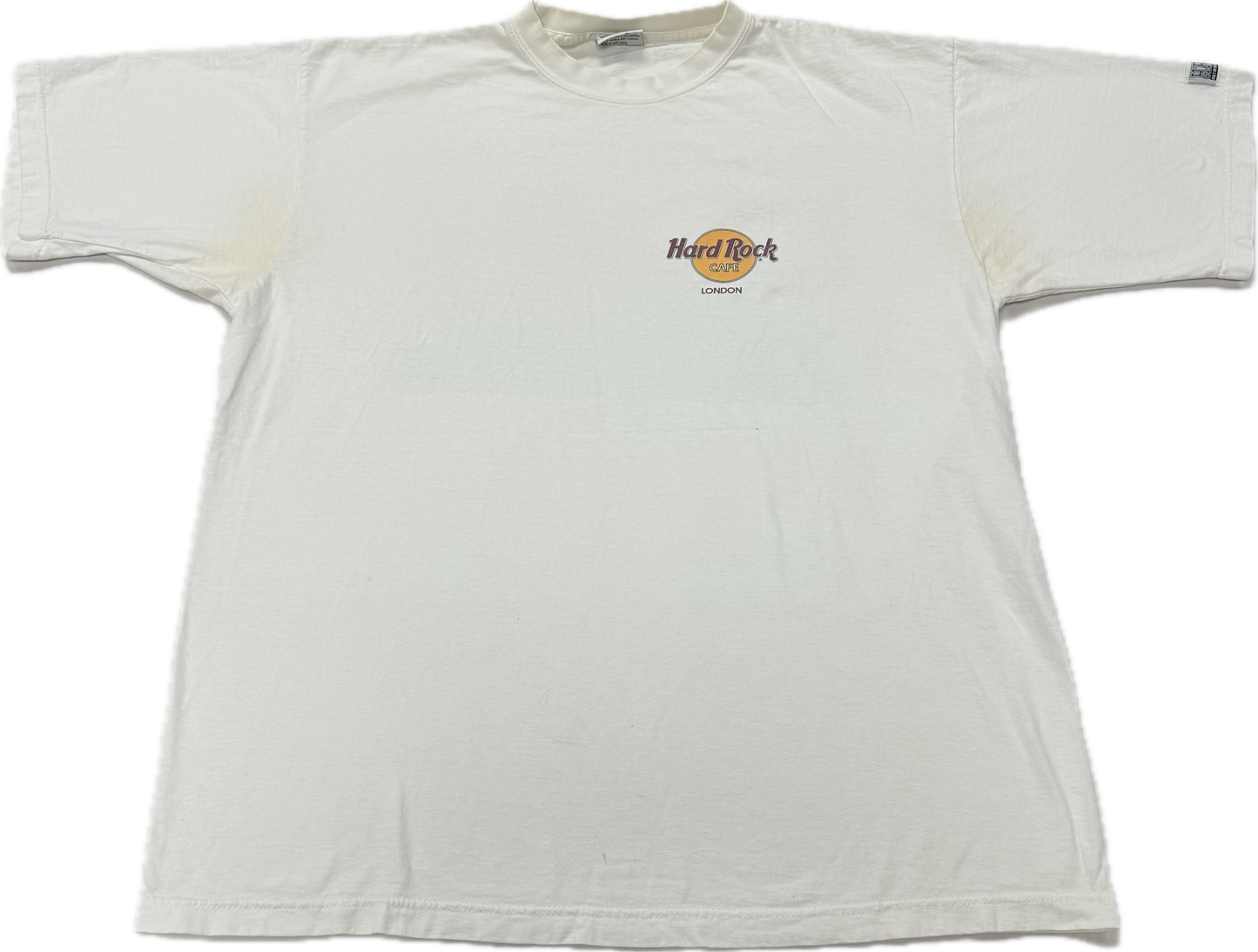 Vintage Hard Rock Cafe Logo London United Kingdom Vacation Tee(XL)